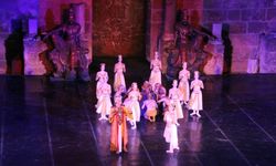 ANTALYA - Aspendos Opera ve Bale Festivali'nde "La Bayadere" balesi sahnelendi