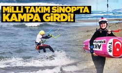 Milli Takım Sinop'ta Kite Surf kampına girdi