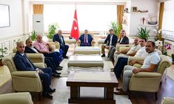 Fenerbahçeliler Vali Özarslan'ı ziyaret etti