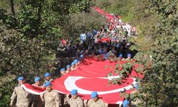 Giresun'da şehitlere vefa yürüyüşü gerçekleştirildi