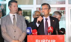 BURDUR - CHP Genel Başkan adayı Özgür Özel Burdur'da konuştu