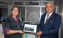 Sinop'ta PTT’den 183. yıl anısına hediye