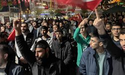 ELAZIĞ - İsrail'in abluka altındaki Gazze'ye saldırıları protesto edildi