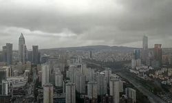 İstanbul semalarında yağmurun gelişi böyle kaydedildi