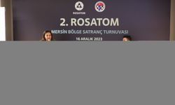 IM Ediz Gürel, 2. Rosatom Mersin Bölge Satranç Turnuvası'nın özel konuğu oldu