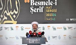 İSTANBUL - Diyanet İşleri Başkanı Erbaş, Albayrak Grubunun hat sergisi açılışında konuştu (2)