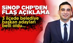 CHP Sinop'ta 3 ilçenin adayını açıkladı