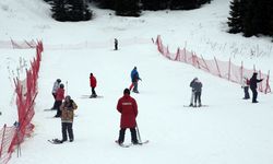 Ilgaz Dağı'nda yarıyıl tatili yoğunluğu