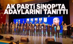 AK Parti Sinop'ta adaylarını tanıttı