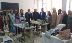 Zonguldak'ta Gazze'deki kadın ve çocuklar için giysiler üretildi