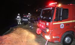 DENİZLİ - Şarampole devrilen minibüsteki kadın öldü, oğlu yaralandı