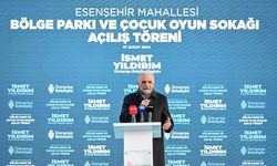 İSTANBUL - Ümraniye Belediye Başkanı Yıldırım, "Bölge Parkı ve Çocuk Oyun Sokağı Açılış Töreni"nde konuştu