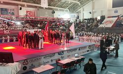 KARABÜK - Türkiye Kyokushin Stil Karate Şampiyonası sürüyor