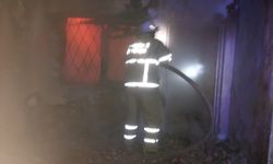 KIRIKKALE - Evde çıkan yangında 1 kişi dumandan etkilendi