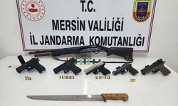 MERSİN - Silah ticareti yaptıkları iddiasıyla 2 zanlı yakalandı