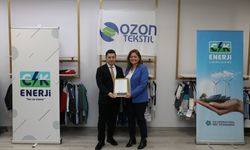 Ozon Tekstil, CK Enerji Çamlıbel Elektrik aracılığıyla aldığı I-REC sertifikasını yeniledi