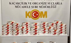 Samsun'da 15 bin 400 boş makaron ele geçirildi