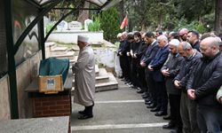 Trabzon'da göçükte hayatını kaybeden işçinin cenazesi defnedildi