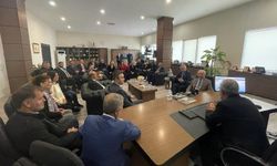 Mehmet Özcan’dan, Keşan Belediye Başkanı Mustafa Helvacıoğlu’na ziyaret