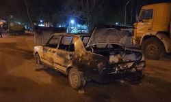 LPG dolumu esnasında alev alan araçtaki 3 kişi yaralandı