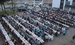 Ordu’da yaklaşık bin 500 üniversite öğrencisi iftar sofrasında buluştu