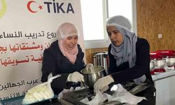 TİKA’dan Filistinli kadınlara yönelik imalathane ve eğitim desteği