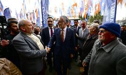 ANKARA - Bakan Işıkhan, Gölbaşı'nda AK Parti ve MHP seçim irtibat bürolarını ziyaret etti
