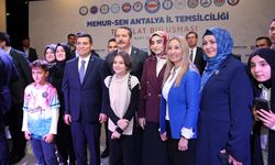 ANTALYA - Memur-Sen Genel Başkanı Yalçın, Antalya'da konuştu