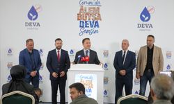 ÇORUM - DEVA Partisi Genel Başkanı Babacan, Çorum'da belediye başkan adaylarını tanıttı