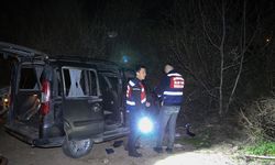 DENİZLİ - Şarampole devrilen hafif ticari aracın sürücüsü öldü