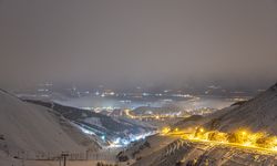 ERZURUM - Bulut ve sisler güzel görüntü oluşturdu