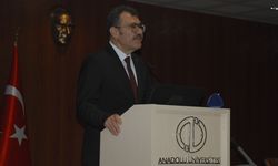 ESKİŞEHİR - TÜBİTAK Başkanı Prof. Dr. Mandal, Anadolu Üniversitesi'nde söyleşiye katıldı