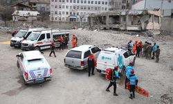 HAKKARİ - AFAD koordinasyonunda deprem tatbikatı