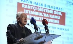 İSTANBUL - Vatan Partisi Genel Başkanı Perinçek Fatih'te halk buluşmasına katıldı
