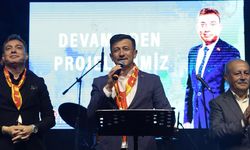 İZMİR - Cumhur İttifakı İzmir Büyükşehir Belediye Başkan adayı Dağ, Bayındır mitinginde konuştu