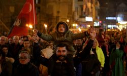 KIRKLARELİ - "Şehitlere Saygı Yürüyüşü" düzenlendi