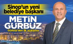 Sinop'un yeni Belediye Başkanı Metin Gürbüz