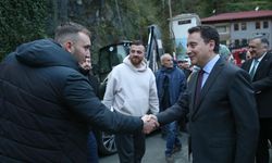 RİZE - DEVA Partisi Genel Başkanı Babacan, Rize'de seçim çalışmalarını sürdürdü
