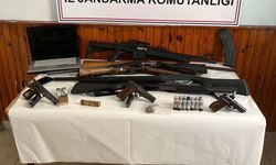 Amasya'da silah kaçakçılığı operasyonunda 2 kişi yakalandı