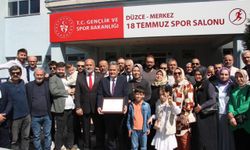 Cumayeri Belediye Başkanı Koloğlu, mazbatasını aldı