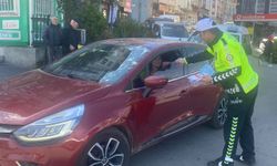Samsun'da polis sürücüleri bilgilendirdi