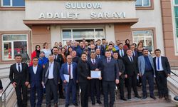 Suluova Belediye Başkanı Uzun, mazbatasını aldı