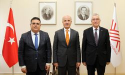 ANKARA - YÖK Başkanı Prof. Dr. Özvar, YÖKAK ve YÖDAK başkanlarını kabul etti