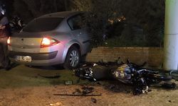 BURSA - Otomobille çarpışan motosikletin sürücüsü hayatını kaybetti