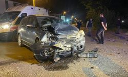 DÜZCE - Otomobil ve cipin çarpıştığı kazada 4 kişi yaralandı