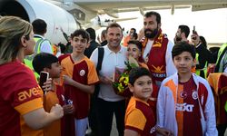 Galatasaray kafilesi Süper Kupa maçı için Şanlıurfa'ya geldi