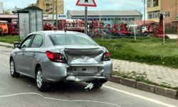 Otogar kavşağında trafik kazası: 1 yaralı