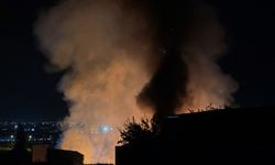 KAHRAMANMARAŞ - Ahşap fabrikasında çıkan yangına müdahale sürüyor
