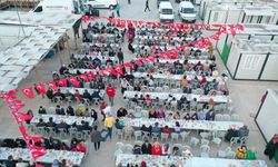 KAHRAMANMARAŞ - Depremzede vatandaşlar "birlik ve kardeşlik" iftarında buluştu