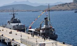 MUĞLA - Bodrum'da, TCG Nusret Müze Gemisi ziyarete açıldı